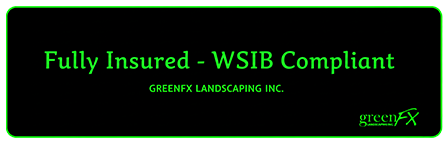 Green FX Landscaping Inc Coupon WSIB compliant